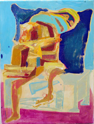 Mark McGreevy: Untitled, 2008, oil on canvas, 40 x 30 cm; courtesy the artist